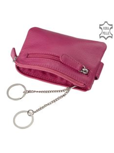 La Scala SE202 lila bőr kulcstartó