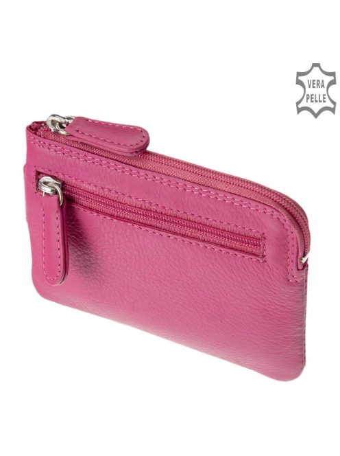 La Scala SE202 lila bőr kulcstartó