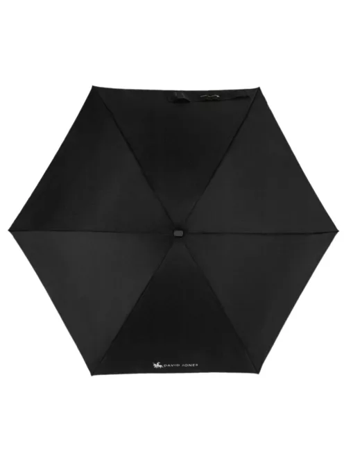 David Jones UB2001 mini fekete esernyő