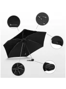 David Jones UB2001 mini fekete esernyő