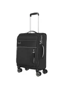 Travelite Miigo S fekete 4 kerekű kabin méretű bőrönd 
