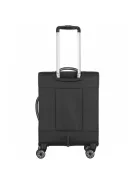 Travelite Miigo S fekete 4 kerekű kabin méretű bőrönd 