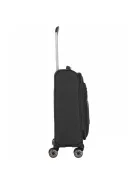 Travelite Miigo S fekete 4 kerekű kabin méretű bőrönd 