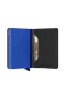 Secrid Slimwallet matte black-blue kártyatartó automata