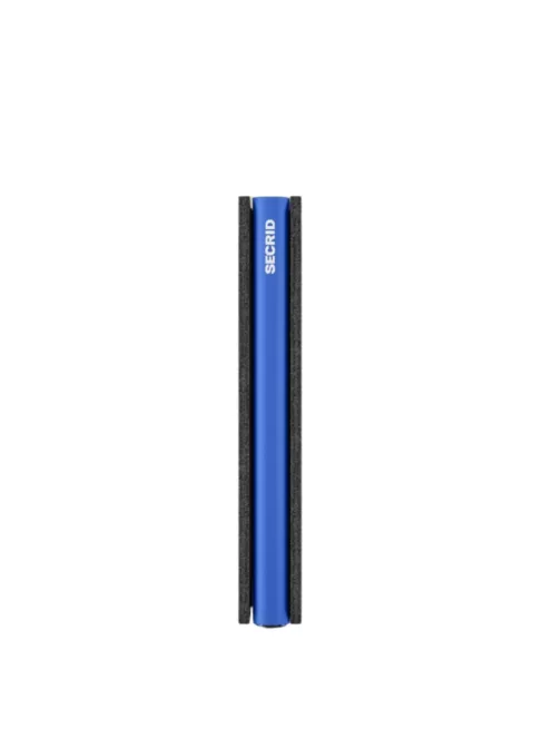 Secrid Slimwallet matte black-blue kártyatartó automata