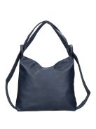 Divatos HB0161 kék női nagy hátizsák és válltáska