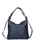 Divatos HB0161 kék női nagy hátizsák és válltáska