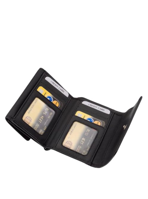 La Scala DCO-99691 fekete női pénztárca