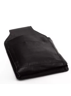 La Scala DG90 fekete bőr brifkótartó