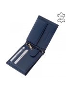 La Scala TGN1021 kék bőr női pénztárca