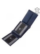 La Scala TGN1021 kék bőr női pénztárca