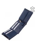 La Scala TGN1021 kék bőr női pénztárca