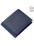 La Scala TGN1021 kék bőr női pénztárca