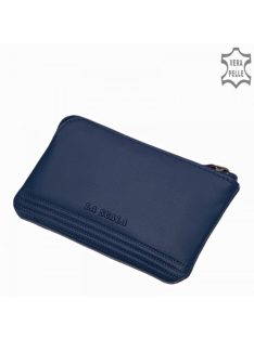 La Scala TGN9073 kék bőr kulcstartó