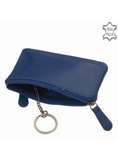 La Scala TGN9073 kék bőr kulcstartó