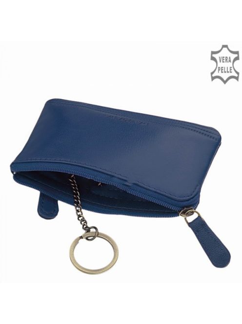 La Scala TGN9073 kék bőr kulcstartó