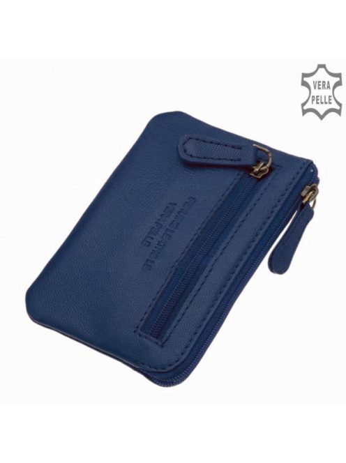 La Scala TGN9073 kék bőr kulcstartó