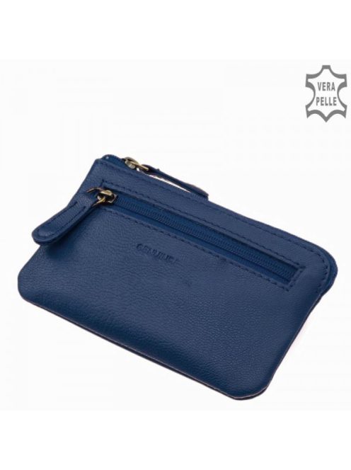 La Scala TGN9073 kék bőr kulcstartó