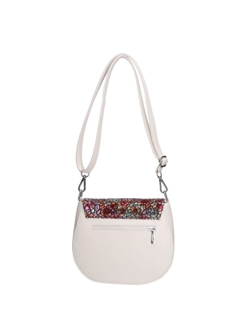 Karen Ren fehér-kék rostbőr női oldaltáska