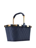 Reisenthel BK4110 Carrybag frame rhombus midnight gold női bevásárló kosár