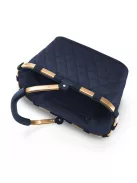 Reisenthel BK4110 Carrybag frame rhombus midnight gold női bevásárló kosár