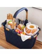 Reisenthel BK4110 Carrybag frame rhombus midnight gold női bevásárló kosár