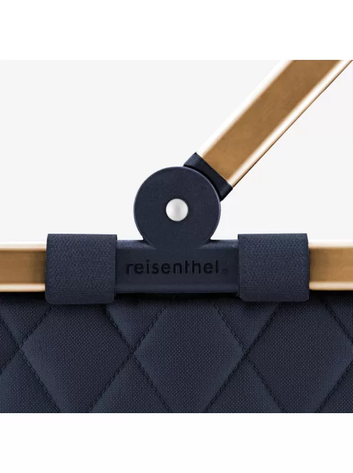 Reisenthel BK4110 Carrybag frame rhombus midnight gold női bevásárló kosár