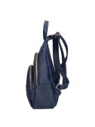 Karen Filip kék steppelt rostbőr női hátizsák