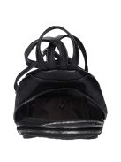 Karen Filip kék steppelt rostbőr női hátizsák