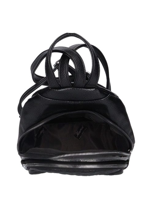 Karen Filip kék steppelt rostbőr női hátizsák