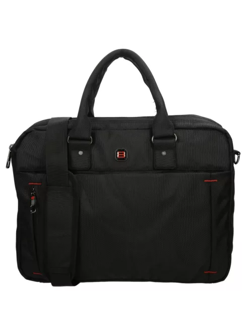 Enrico Benetti 47232 001 fekete nagy férfi laptoptáska 15"
