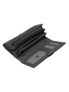 Gregorio GS-106 fekete bőr női pénztárca