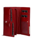 Gregorio GF-106 piros lakk bőr női pénztárca