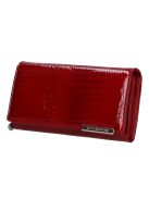 Gregorio GF-106 piros lakk bőr női pénztárca