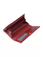Gregorio GP-106 piros lakk bőr női pénztárca 