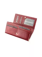 Gregorio GP-106 piros lakk bőr női pénztárca 