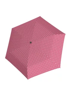 Derby Micro alu dots rózsaszín mini esernyő