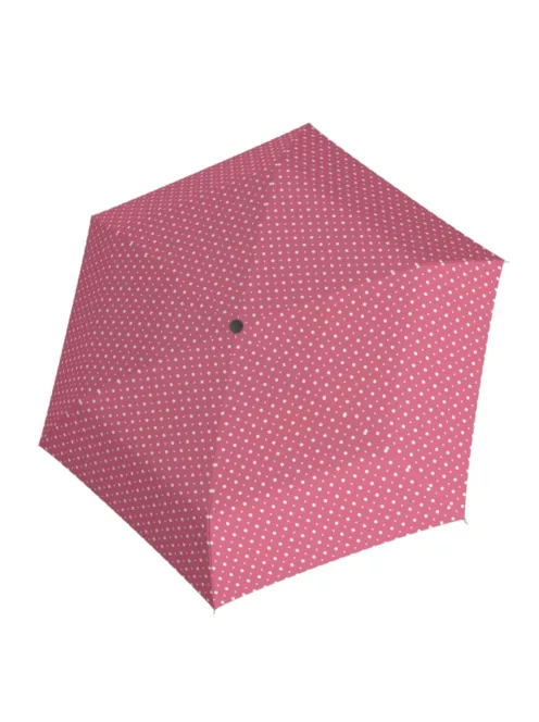 Derby Micro alu dots rózsaszín mini esernyő