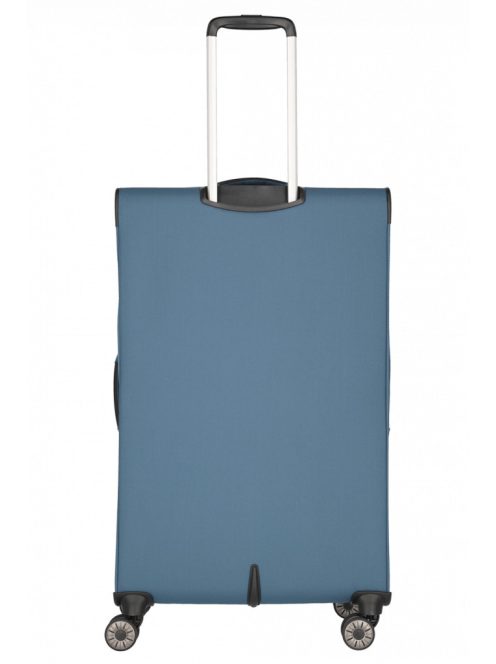 Travelite Skaii L kék 4 kerekű bővíthető nagy méretű bőrönd 