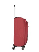 Travelite Skaii M piros 4 kerekű kabin méretű bőrönd 