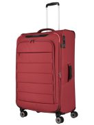 Travelite Skaii L piros 4 kerekű bővíthető nagy méretű bőrönd 