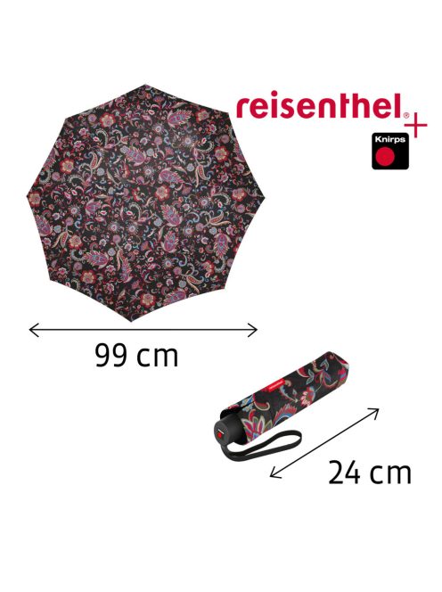 Reisenthel pocket classic paisley black esernyő RS7064