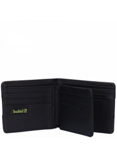 Budmil Steven fekete férfi pénztárca 