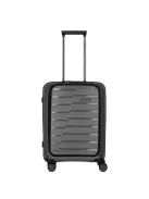 Travelite Air Base S antracit 4 kerekű laptoptartós kabin méretű bőrönd