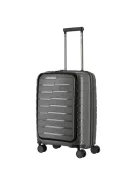 Travelite Air Base S antracit 4 kerekű laptoptartós kabin méretű bőrönd