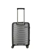 Travelite Air Base S antracit 4 kerekű laptoptartós kabin méretű bőrönd