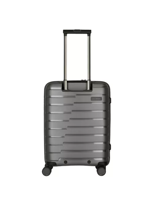 Travelite Air Base S antracit 4 kerekű laptoptartós kabin méretű bőrönd