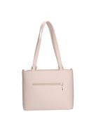 Karen Daria bézs virágos rostbőr női válltáska