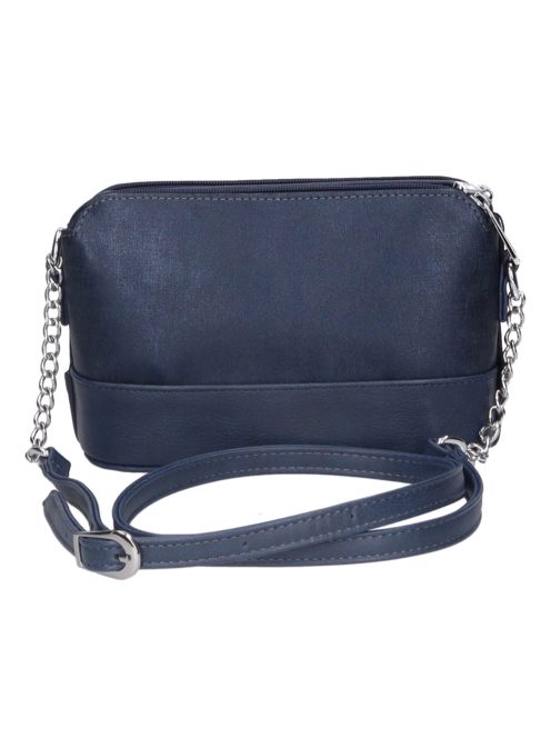 Karen Miki kék rostbőr női kicsi oldaltáska