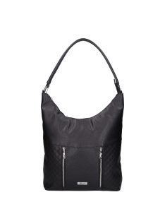 Karen Ce-Marle fekete steppelt rostbőr női válltáska